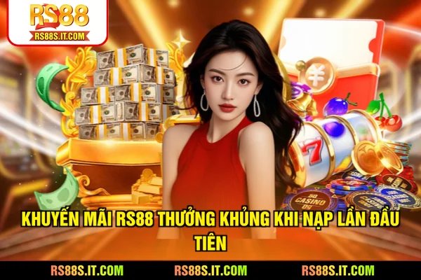 Khuyến mãi RS88 thưởng khủng khi nạp lần đầu tiên